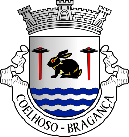 Brasão da freguesia de Coelhoso - Coelhoso civil parish, coat-of-arms