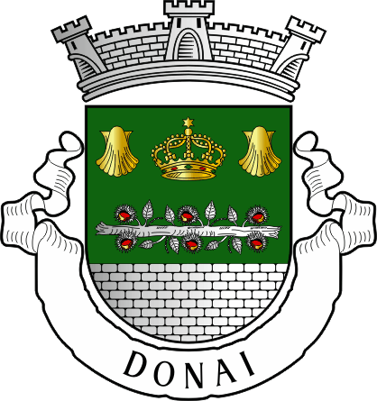 Brasão da freguesia de Donai - Donai civil parish, coat-of-arms