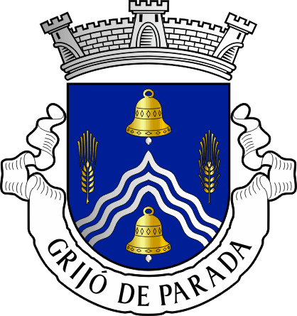 Brasão da freguesia de Grijó de Parada - Grijó de Parada civil parish, coat-of-arms