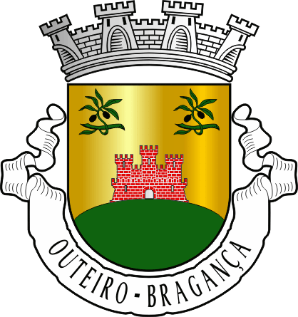 Brasão da freguesia de Outeiro - Outeiro civil parish, coat-of-arms
