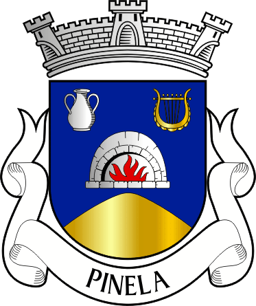 Brasão da freguesia de Pinela - Pinela civil parish, coat-of-arms