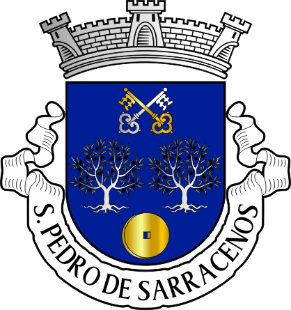 Brasão da freguesia de São Pedro de Sarracenos - São Pedro de Sarracenos civil parish, coat-of-arms
