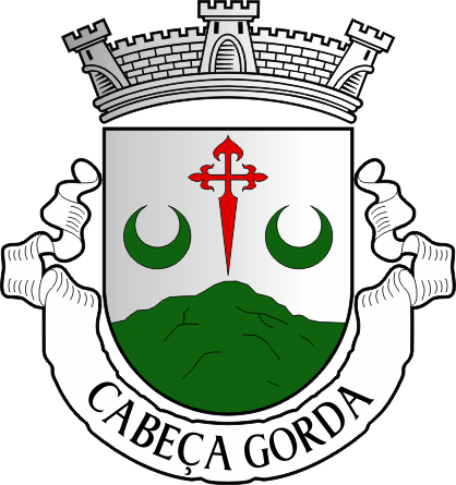 Brasão da freguesia de Cabeça Gorda - Cabeça Gorda civil parish, coat-of-arms
