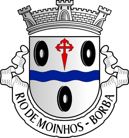 Brasão da freguesia de Rio de Moinhos - Rio de Moinhos civil parish, coat-of-arms
