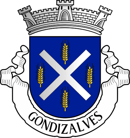 Brasão da antiga freguesia de Gondizalves - Gondizalves former civil parish, coat-of-arms Brasão da antiga freguesia de Gondizalves - Gondizalves former civil parish, coat-of-arms