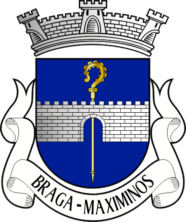 Brasão da antiga freguesia de Braga (Maximinos) - Braga (Maximinos) former civil parish, coat-of-arms