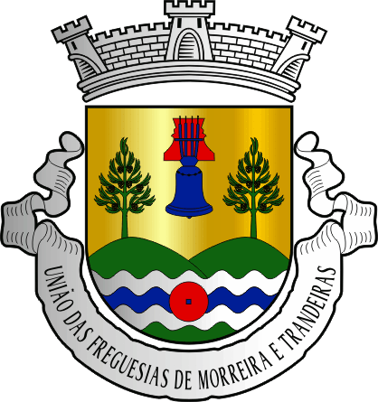 Brasão da União das freguesias de Morreira e Trandeiras - Morreira and Trandeiras civil parishes union coat-of-arms