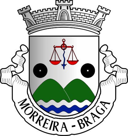 Brasão da antiga freguesia de Morreira - Morreira former civil parish, coat-of-arms