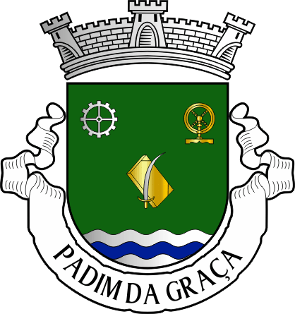 Brasão da freguesia de Padim da Graça - Padim da Graça civil parish, coat-of-arms Brasão da freguesia de Padim da Graça - Padim da Graça civil parish, coat-of-arms