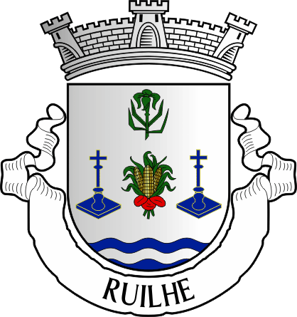 Brasão da freguesia de Ruilhe - Ruilhe civil parish, coat-of-arms Brasão da freguesia de Ruilhe - Ruilhe civil parish, coat-of-arms