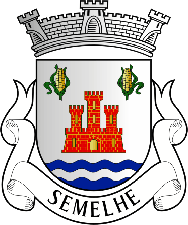 Brasão da antiga freguesia de Semelhe - Semelhe former civil parish, coat-of-arms Brasão da antiga freguesia de Semelhe - Semelhe former civil parish, coat-of-arms
