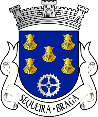 Brasão da freguesia de Sequeira - Sequeira civil parish, coat-of-arms Brasão da freguesia de Sequeira - Sequeira civil parish, coat-of-arms