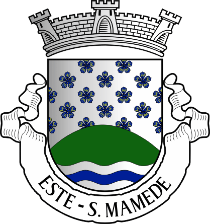 Brasão da antiga freguesia de Este (São Mamede) - Este (São Mamede) former civil parish, coat-of-arms Brasão da antiga freguesia de Este (São Mamede) - Este (São Mamede) former civil parish, coat-of-arms