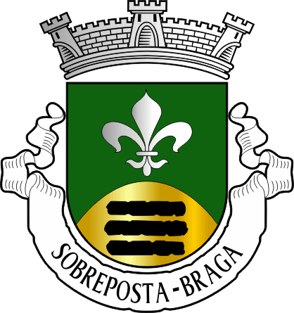Brasão da freguesia de Sobreposta - Sobreposta civil parish, coat-of-arms Brasão da freguesia de Sobreposta - Sobreposta civil parish, coat-of-arms