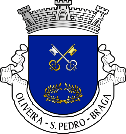 Brasão da antiga freguesia de Oliveira (São Pedro) - Oliveira (São Pedro) former civil parish, coat-of-arms