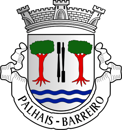 Brasão da antiga freguesia de Palhais - Palhais former civil parish, coat-of-arms