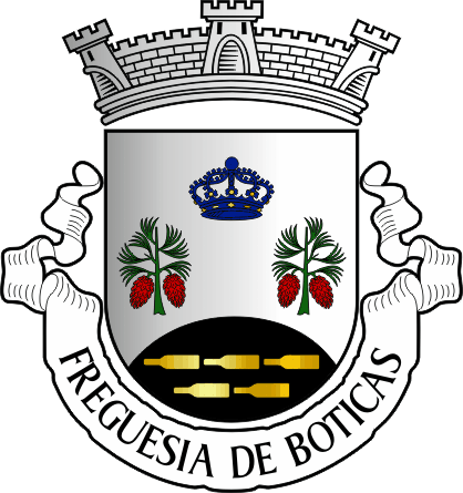 Brasão da antiga freguesia de Boticas - Boticas former civil parish, coat-of-arms