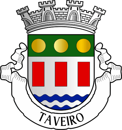 Brasão da antiga freguesia de Taveiro - Taveiro former civil parish, coat-of-arms Brasão da antiga freguesia de Taveiro - Taveiro former civil parish, coat-of-arms