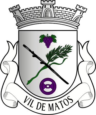 Brasão da antiga freguesia de Vil de Matos - Vil de Matos former civil parish, coat-of-arms