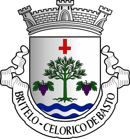 Brasão da antiga freguesia de Britelo - Britelo former civil parish, coat-of-arms