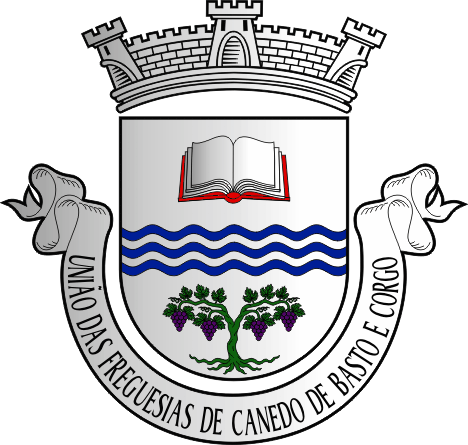 Brasão da Freguesia de Canedo de Basto e Corgo - Canedo de Basto and Corgo civil parish, coat-of-arms Brasão da Freguesia de Canedo de Basto e Corgo - Canedo de Basto and Corgo civil parish, coat-of-arms
