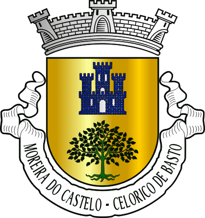 Brasão da freguesia de Moreira do Castelo - Moreira do Castelo civil parish, coat-of-arms
