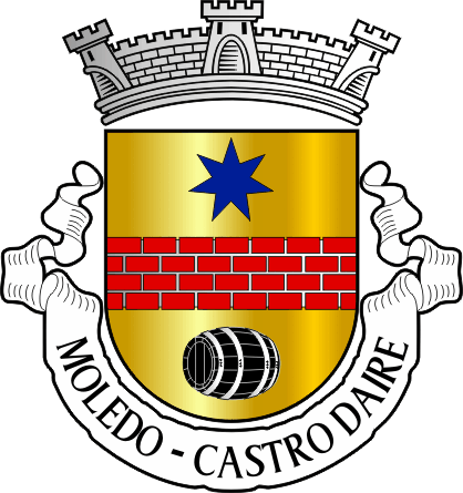 Brasão da freguesia de Moledo - Moledo civil parish, coat-of-arms