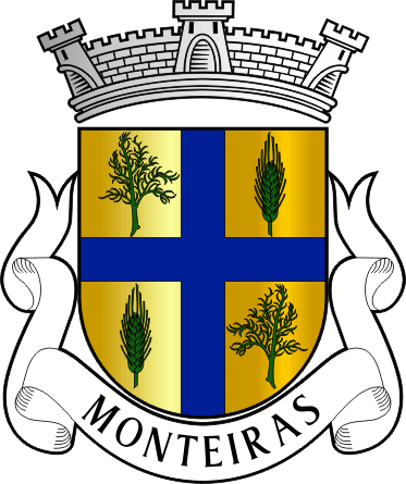 Brasão da freguesia de Monteiras - Monteiras civil parish, coat-of-arms