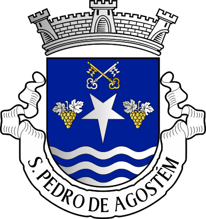 Brasão da freguesia de São Pedro de Agostém - São Pedro de Agostém civil parish, coat-of-arms Brasão da freguesia de São Pedro de Agostém - São Pedro de Agostém civil parish, coat-of-arms