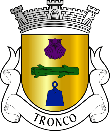 Brasão da freguesia de Tronco - Tronco civil parish, coat-of-arms