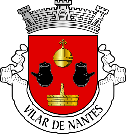 Brasão da freguesia de Vilar de Nantes - Vilar de Nantes civil parish, coat-of-arms