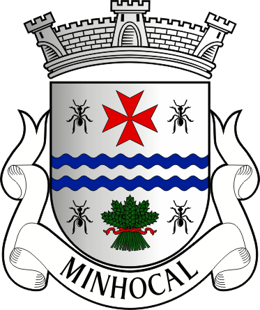 Brasão da freguesia de Minhocal - Minhocal civil parish, coat-of-arms Brasão da freguesia de Minhocal - Minhocal civil parish, coat-of-arms