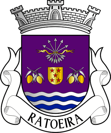 Brasão da freguesia de Ratoeira - Ratoeira civil parish, coat-of-arms Brasão da freguesia de Ratoeira - Ratoeira civil parish, coat-of-arms