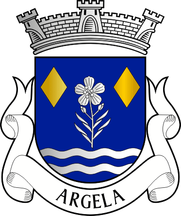 Brasão da freguesia de Argela - Argela civil parish, coat-of-arms