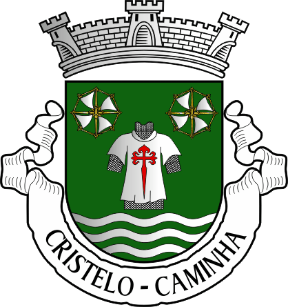 Brasão da antiga freguesia de Cristelo - Cristelo former civil parish, coat-of-arms Brasão da antiga freguesia de Cristelo - Cristelo former civil parish, coat-of-arms