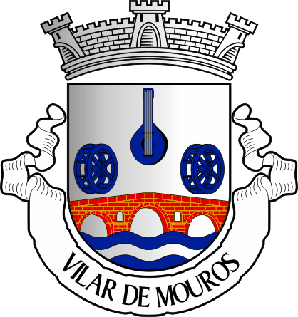 Brasão da freguesia de Vilar de Mouros - Vilar de Mouros civil parish, coat-of-arms Brasão da freguesia de Vilar de Mouros - Vilar de Mouros civil parish, coat-of-arms