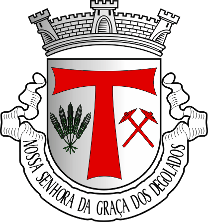Brasão da freguesia de Nossa Senhora da Graça dos Degolados - Nossa Senhora da Graça dos Degolados civil parish, coat-of-arms