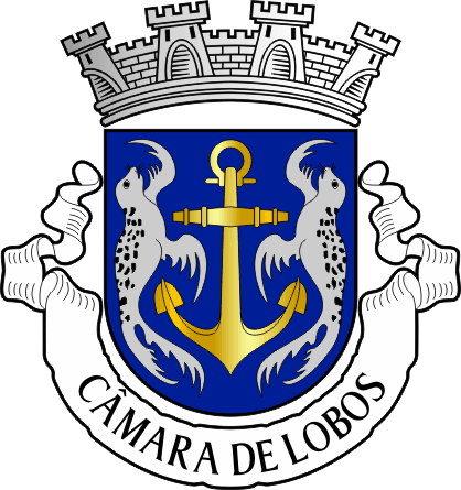 Brasão do Município de Câmara de Lobos - Câmara de Lobos municipal coat-of-arms
