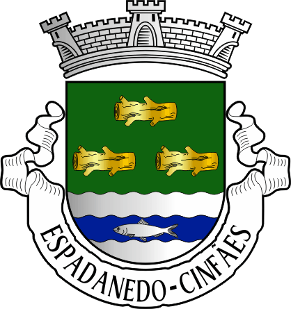 Brasão da freguesia de Espadanedo - Espadanedo civil parish, coat-of-arms