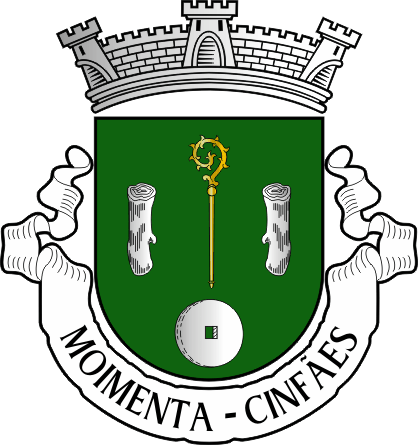 Brasão da freguesia de Moimenta - Moimenta civil parish, coat-of-arms Brasão da freguesia de Moimenta - Moimenta civil parish, coat-of-arms