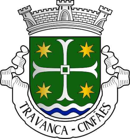 Brasão da freguesia de Travanca - Travanca civil parish, coat-of-arms Brasão da freguesia de Travanca - Travanca civil parish, coat-of-arms