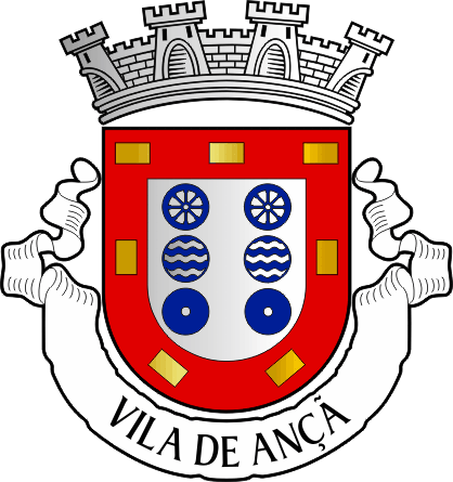 Brasão da freguesia de Ançã - Ançã civil parish, coat-of-arms Brasão da freguesia de Ançã - Ançã civil parish, coat-of-arms