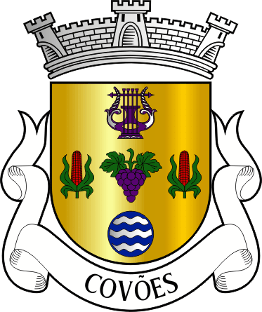Brasão da antiga freguesia de Covões - Covões former civil parish, coat-of-arms Brasão da antiga freguesia de Covões - Covões former civil parish, coat-of-arms