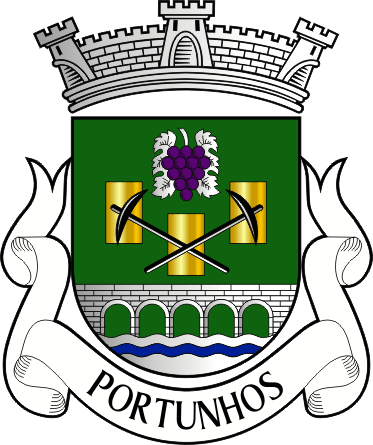 Brasão da antiga freguesia de Portunhos - Portunhos former civil parish, coat-of-arms