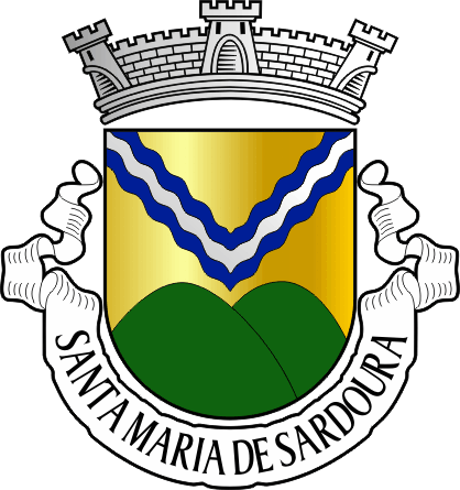 Brasão da freguesia de Santa Maria de Sardoura - Santa Maria de Sardoura civil parish, coat-of-arms