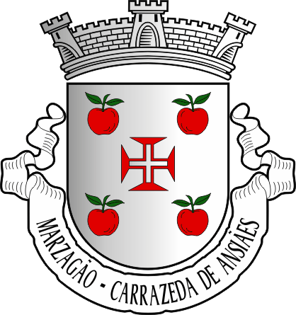 Brasão da freguesia de Marzagão - Marzagão civil parish, coat-of-arms