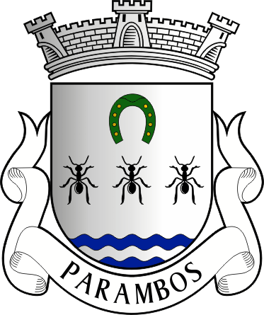 Brasão da freguesia de Parambos - Parambos civil parish, coat-of-arms Brasão da freguesia de Parambos - Parambos civil parish, coat-of-arms