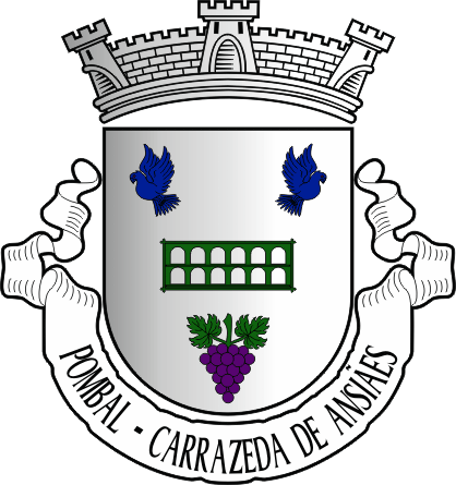 Brasão da freguesia de Pombal - Pombal civil parish, coat-of-arms