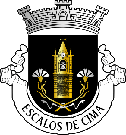 Brasão da antiga freguesia de Escalos de Cima - Escalos de Cima former civil parish, coat-of-arms