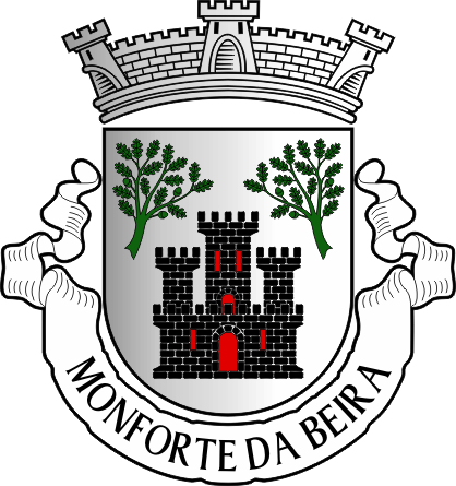 Brasão da freguesia de Monforte da Beira - Monforte da Beira civil parish, coat-of-arms Brasão da freguesia de Monforte da Beira - Monforte da Beira civil parish, coat-of-arms